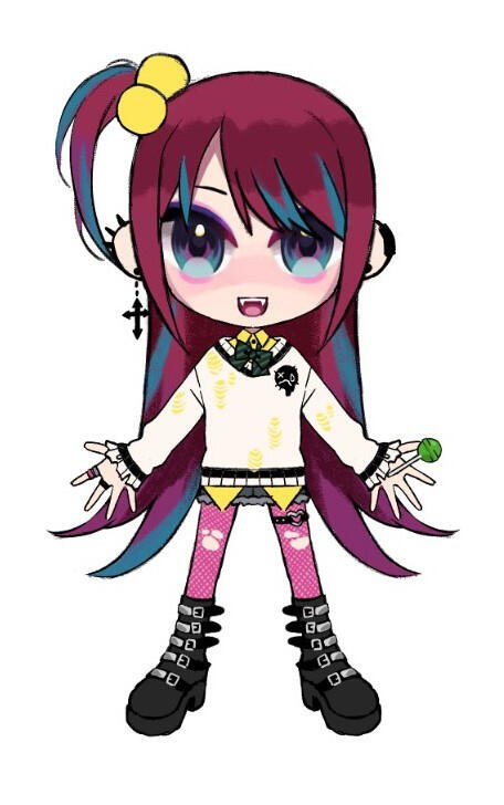 $3500 USD. The design features a spunky girl who loves to rock! We would like to design and add a toggleable guitar/base to the character. More details like accessories/pins will be added.